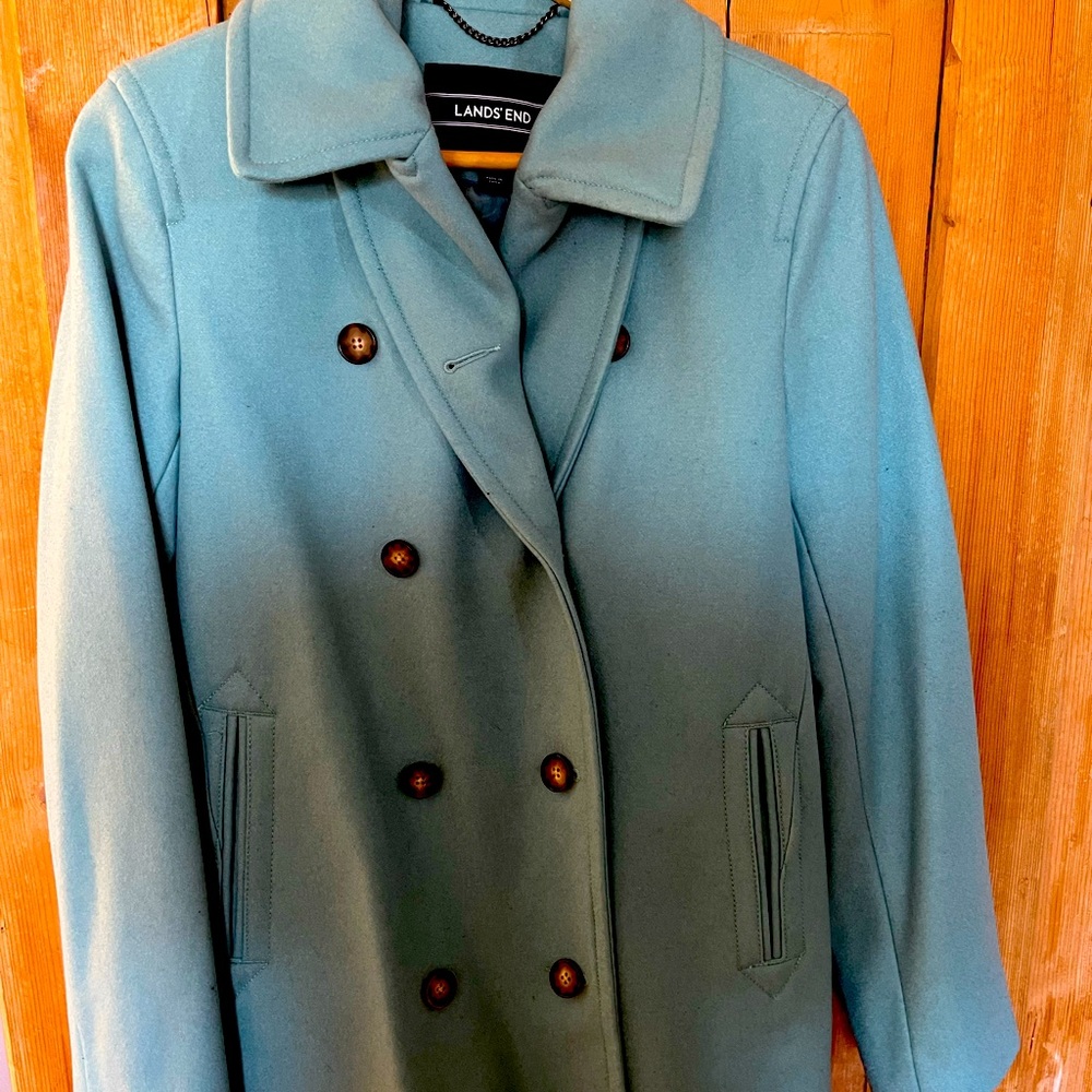 Lands End Pea Coat